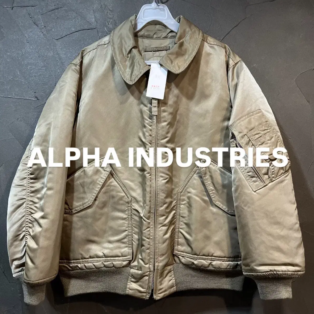 [S] ALPHA INDUSTRIES 알파인더스트리 CWU/45p 자켓